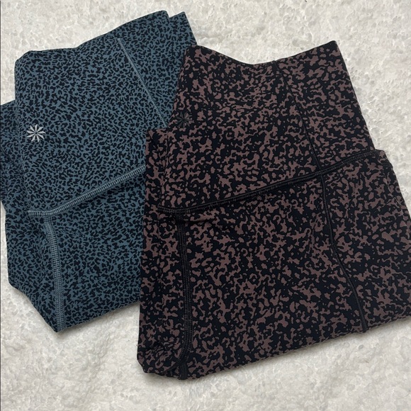 Athleta Pants - Two pair of Athleta stash- pocket leggings